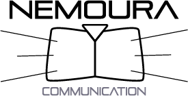 Logo Némoura communication, agence marketing et communication, nice et alentours.